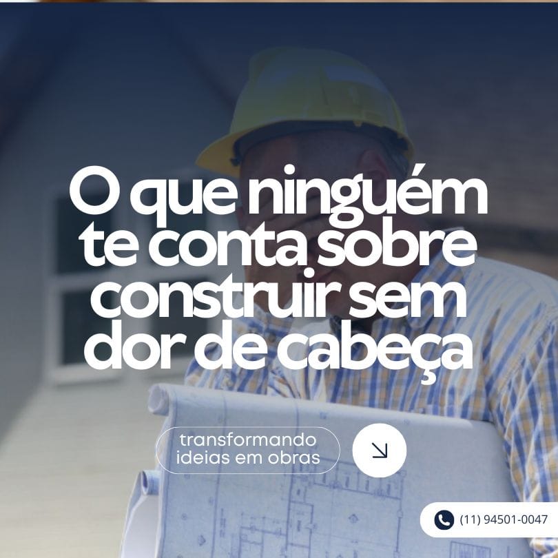 O seu desejo de construção pode se transformar em um pesadelo